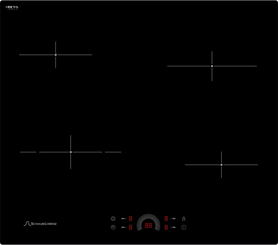 Фото товара: Schaub Lorenz SLK СY61H1 стеклокерамическая поверхность