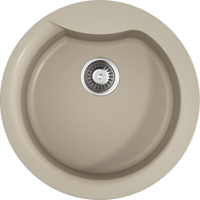 Фото товара: Omoikiri Yasugata 48R-SA, мойка, гранит, бежевый