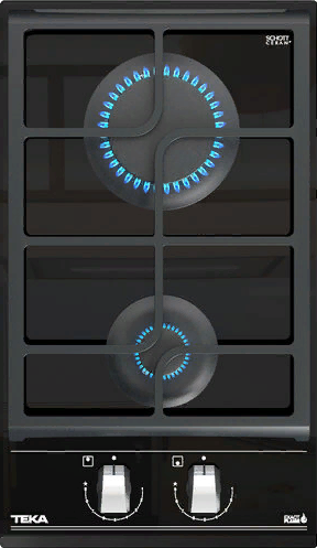 Фото товара: Teka GZC 32300 XBN BLACK газовая поверхность