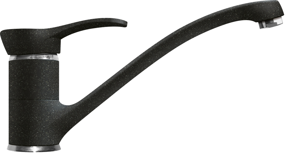 Фото товара: LAVA SG04 BASALT, смеситель, гранит, черный