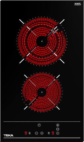 Фото товара: Teka TZC 32320 TTC BLACK стеклокерамическая поверхность