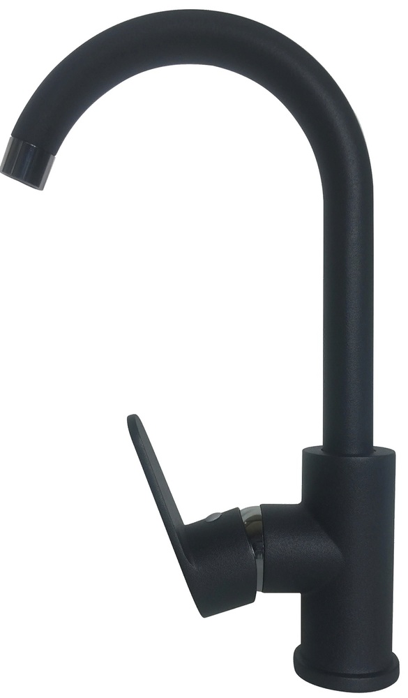 Фото товара: LEX Tanaro Black, смеситель, гранит