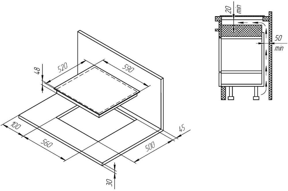 Детальное фото товара: Kuppersberg ECS 603 стеклокерамическая поверхность