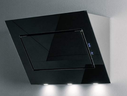 Фото товара: Falmec QUASAR GLASS BLACK 60