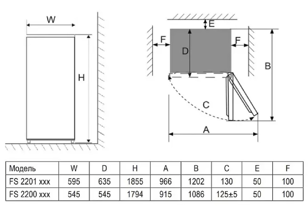 Детальное фото товара: Evelux FS 2220 W