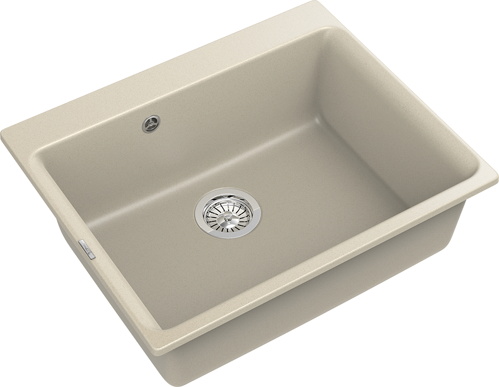 Детальное фото товара: Rivelato AXEL Х-60 beige scuro, мойка, гранит, темно-бежевый