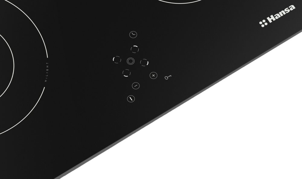 Детальное фото товара: Hansa BHC66506 стеклокерамическая поверхность