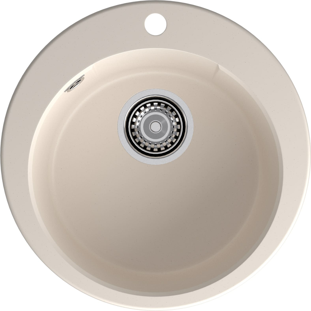 GranFest URBAN GF-UR-649, мойка, гранит, белый Детальное фото товара: GranFest URBAN GF-UR-649, мойка, гранит, белый
