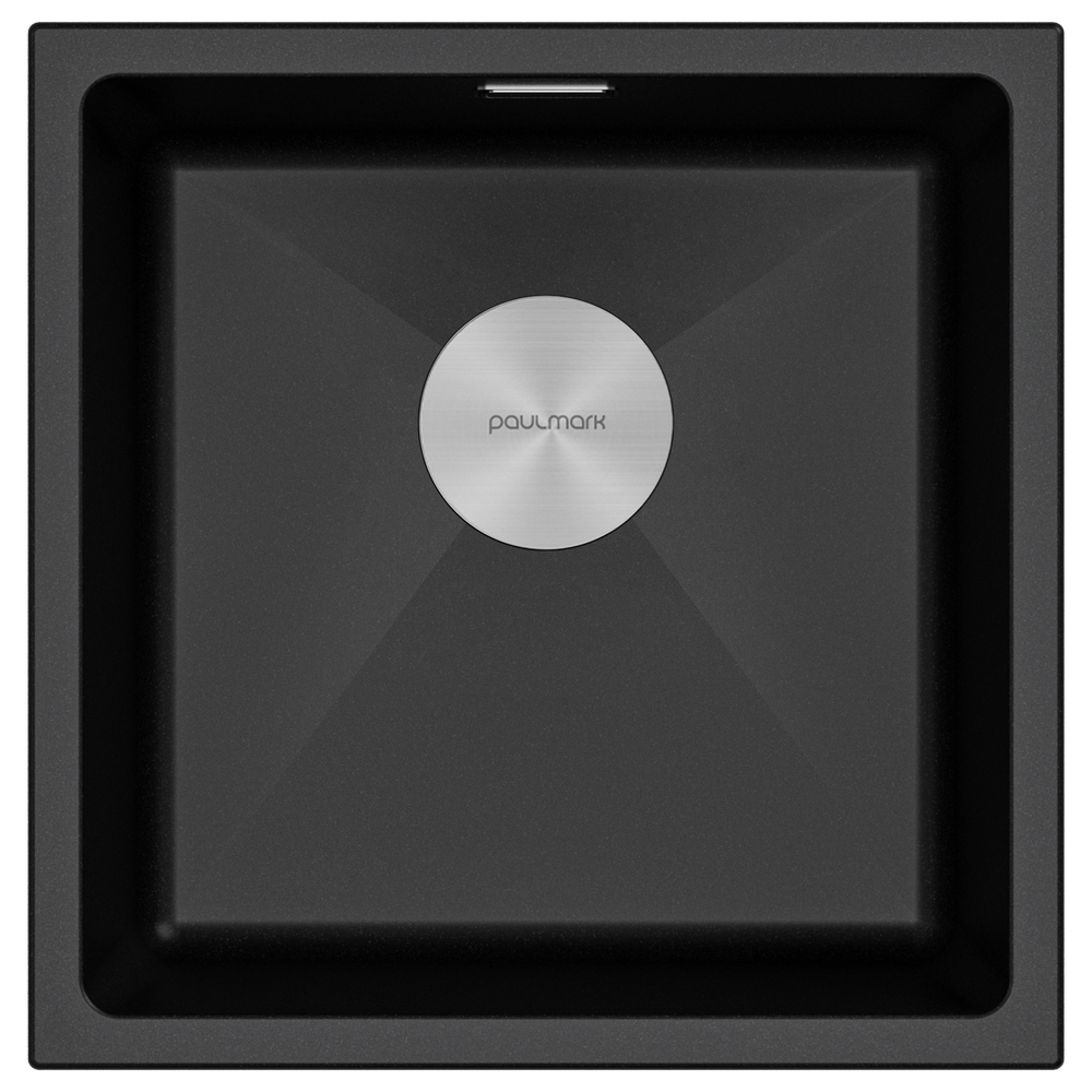 Фото товара: Paulmark LUMI 45UNI, мойка, гранит, черный