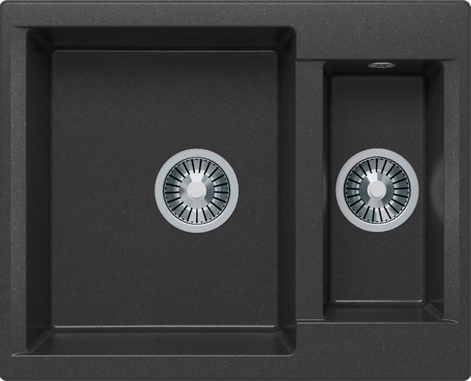 Фото товара: Polygran BRIG-620, мойка, мрамор, черный 16