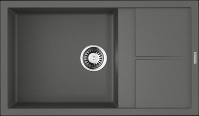 Фото товара: Omoikiri Sumi 86-PL, мойка, гранит, платина