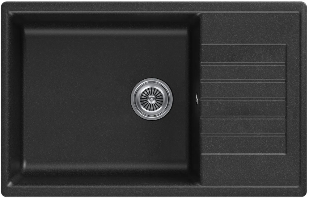 Фото товара: KUCHENSTERN FLUG 60, мойка, гранит, антрацит