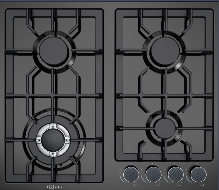 Фото товара: ZUGEL ZGH600B газовая поверхность