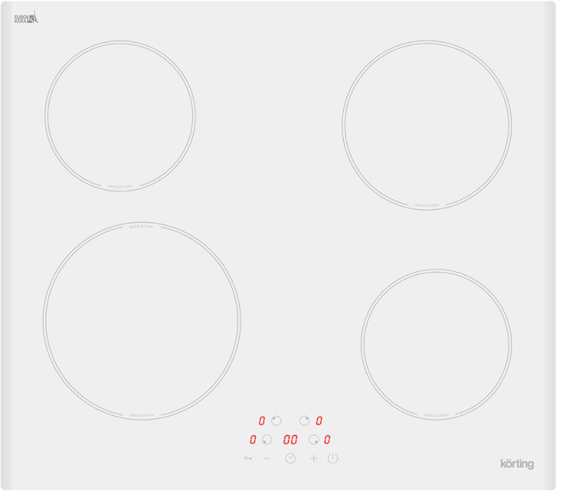 Фото товара: Korting HI 64013 BW индукционная поверхность