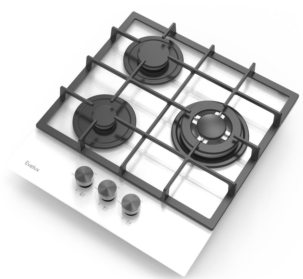 Детальное фото товара: Evelux HEG 425 WG газовая поверхность