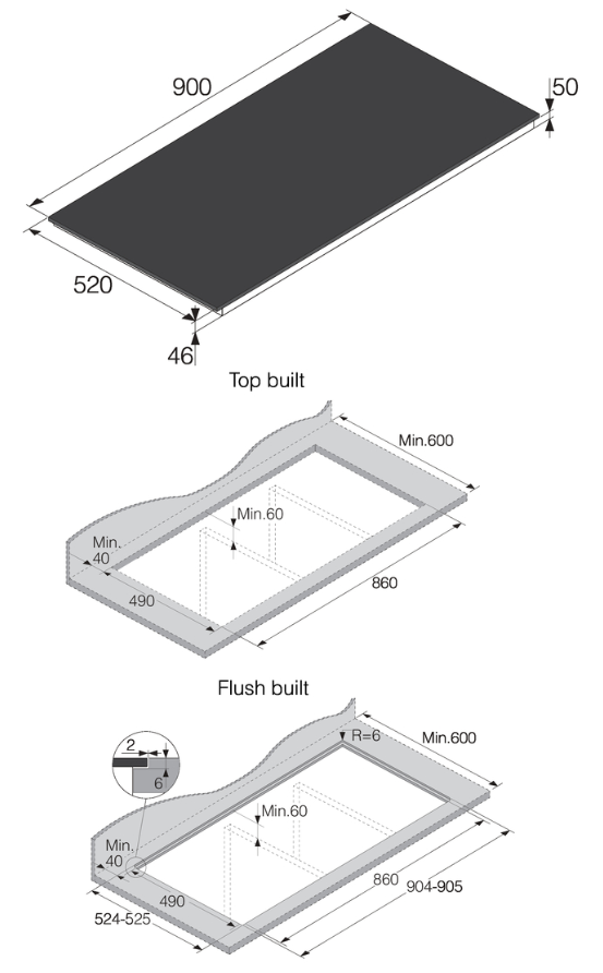 Детальное фото товара: ASKO HI5952FBG1 индукционная поверхность