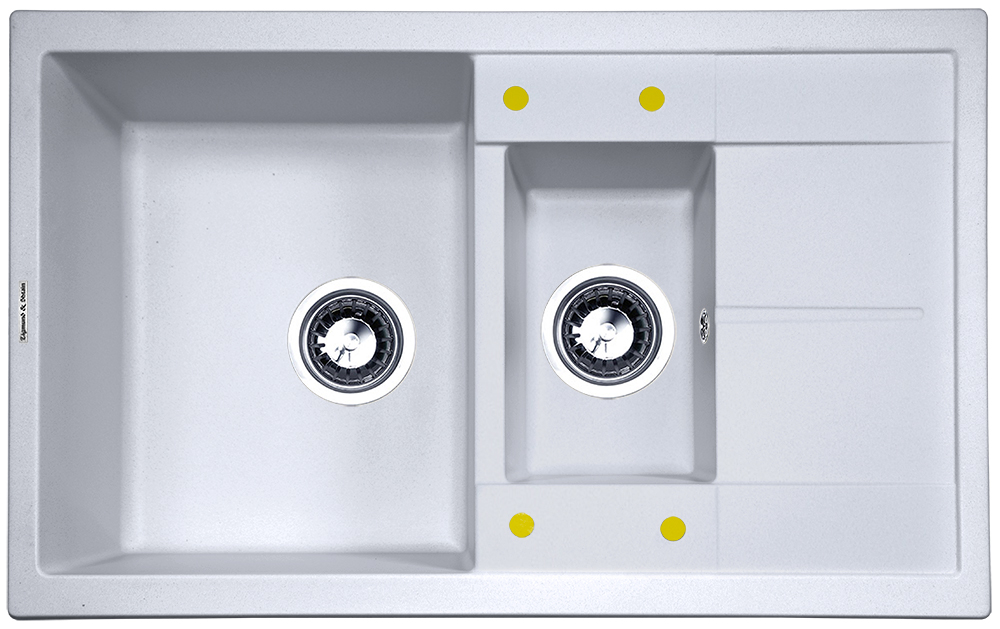 Фото товара: Zigmund & Shtain RECHTECK 780.2, мойка, млечный путь