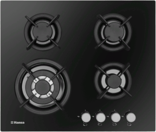 Фото товара: Hansa BHGI63112035 газовая поверхность