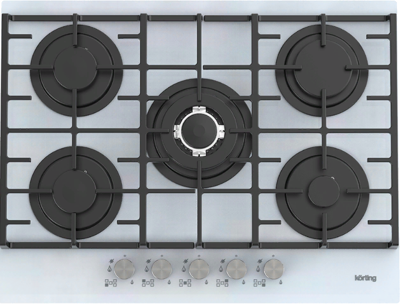 Фото товара: Korting HGG 7835 CTW газовая поверхность