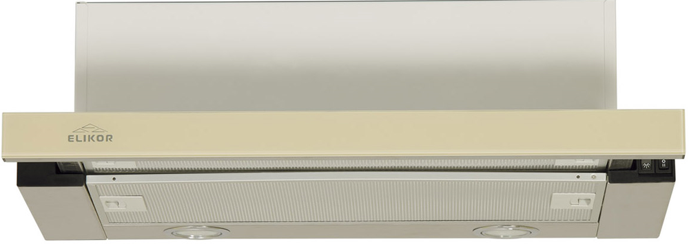 Elikor Интегра GLASS 45Н-400-В2Д нерж/стекло бежевое Фото товара: Elikor Интегра GLASS 45Н-400-В2Д нерж/стекло бежевое