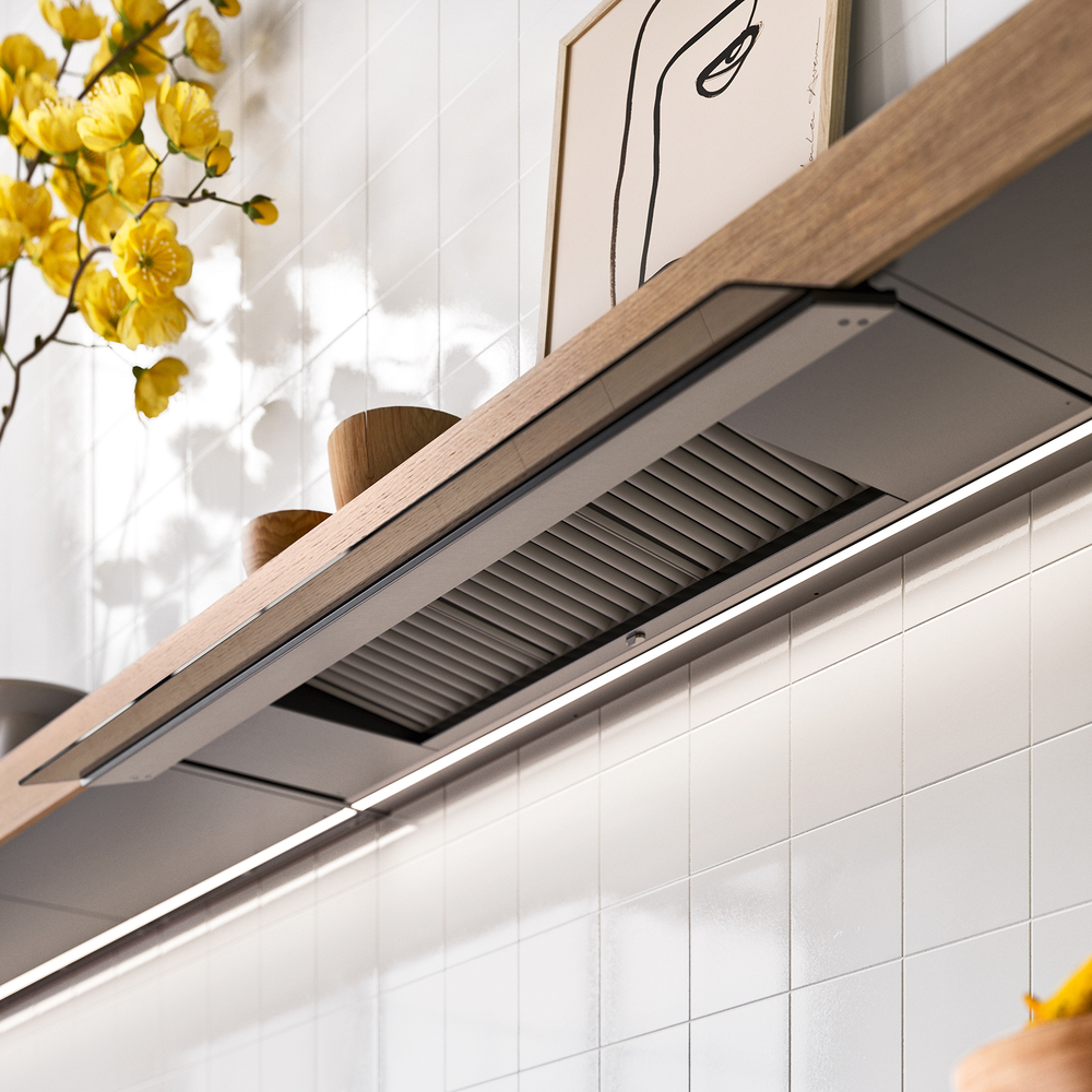 Детальное фото товара: Falmec SHELF 120 NERO (режим рециркуляции)