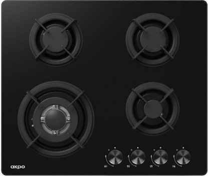 Фото товара: AKPO PGA 604 RGC-T BL газовая поверхность
