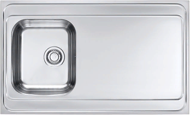 Детальное фото товара: ALVEUS CLASSIC PRO 70 SAT-90, мойка, нержавеющая сталь сатин (в комплекте с сифоном 1130551)