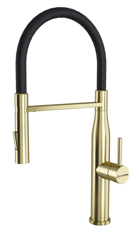 Фото товара: KUCHENSTERN KERN-E, смеситель, золото