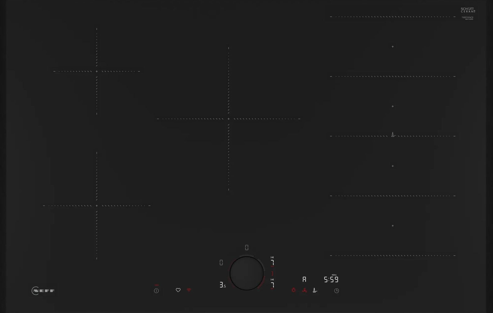 Детальное фото товара: NEFF T68YYV4C0 индукционная поверхность