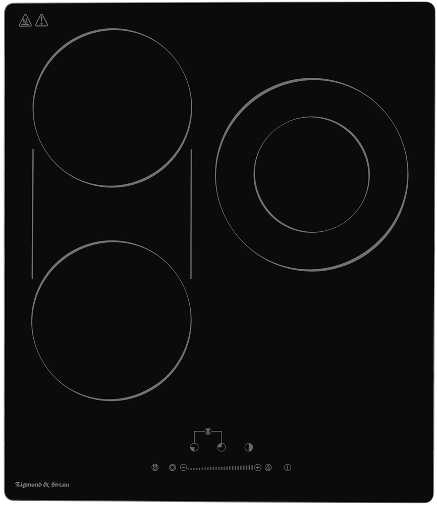 Фото товара: Zigmund & Shtain CN 42.4 B стеклокерамическая поверхность