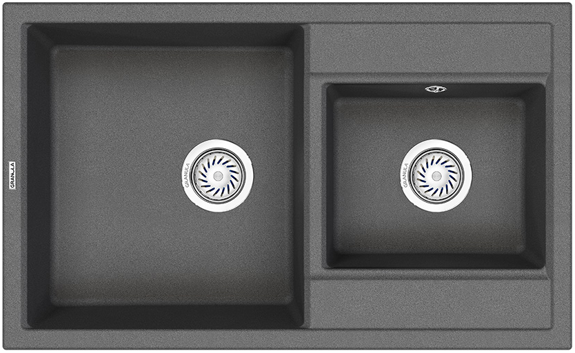 Фото товара: GRANULA 8201 мойка, гранит, графит