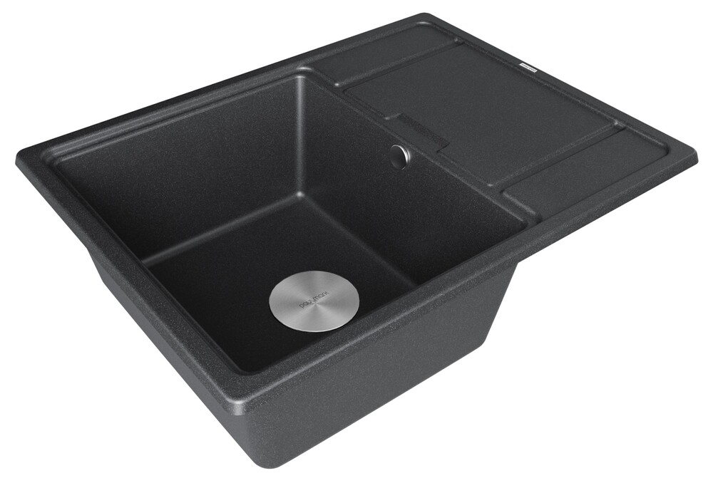Детальное фото товара: Paulmark FLUGEN 50-650, мойка, гранит, черный