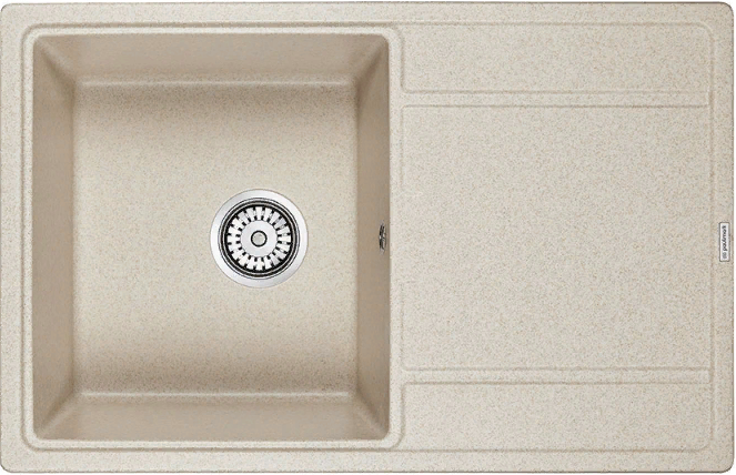 Детальное фото товара: Paulmark FLUGEN 50-780, мойка, гранит, бежевый