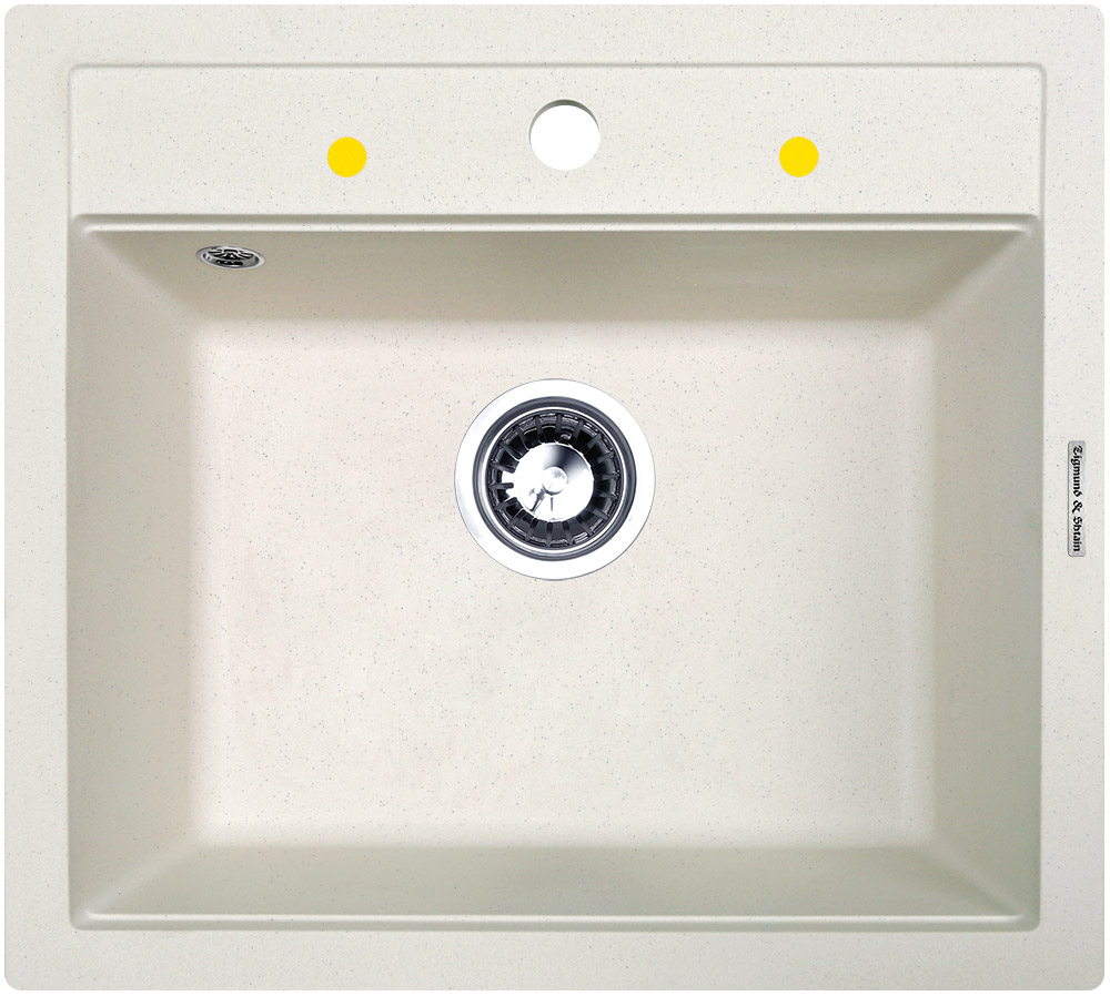 Фото товара: Zigmund & Shtain PLATZ 560, мойка, каменная соль  