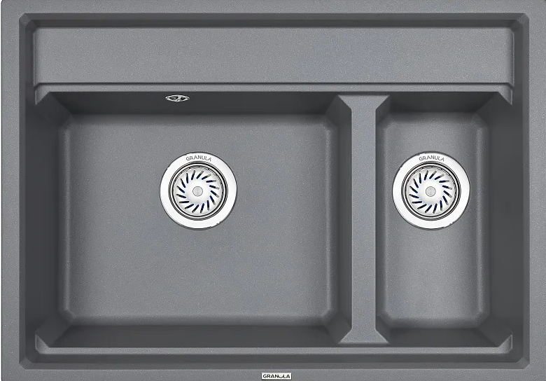Фото товара: GRANULA 7302 мойка, гранит, алюминиум