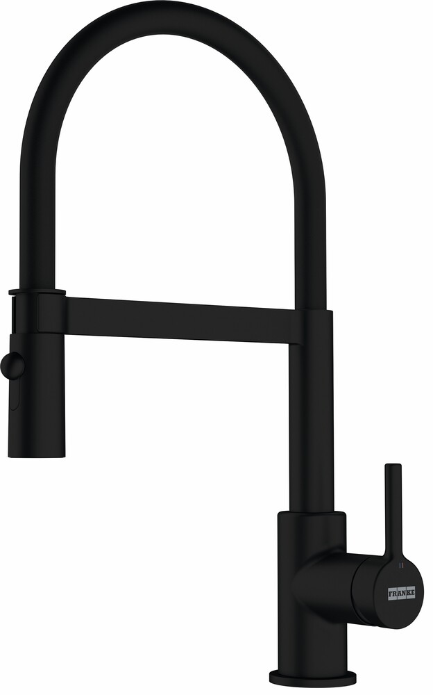 Фото товара: Franke Lina Semi-pro, смеситель, черный матовый