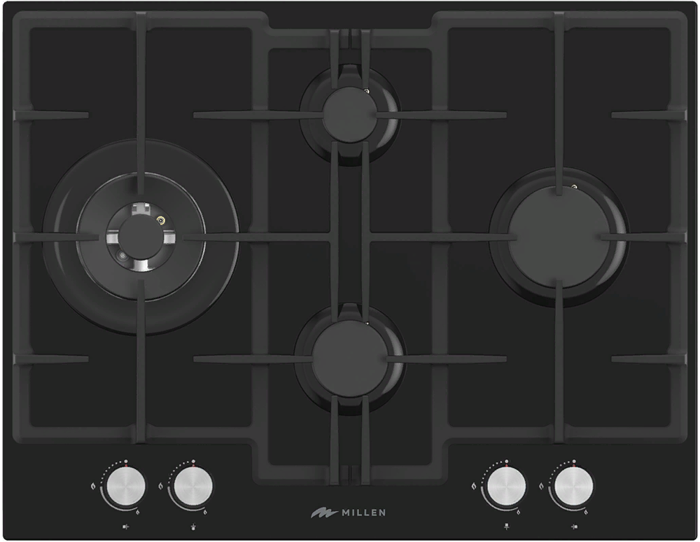 MILLEN MGHD 6501 BL Фото товара: MILLEN MGHD 6501 BL газовая поверхность