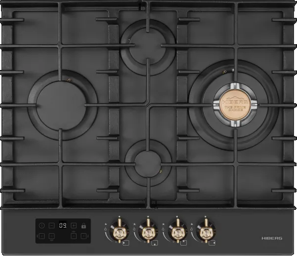 Детальное фото товара: HIBERG VM 6245 Gr газовая поверхность