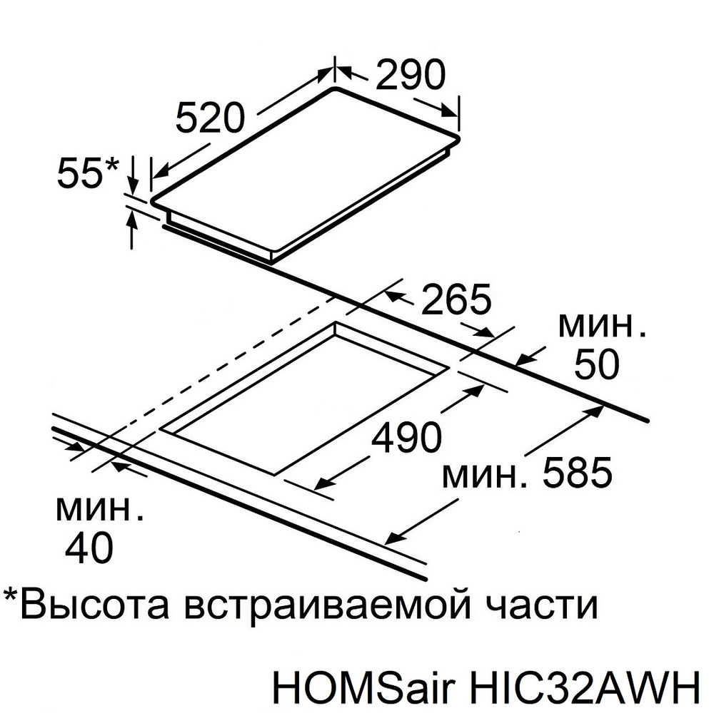 Схема встраивания