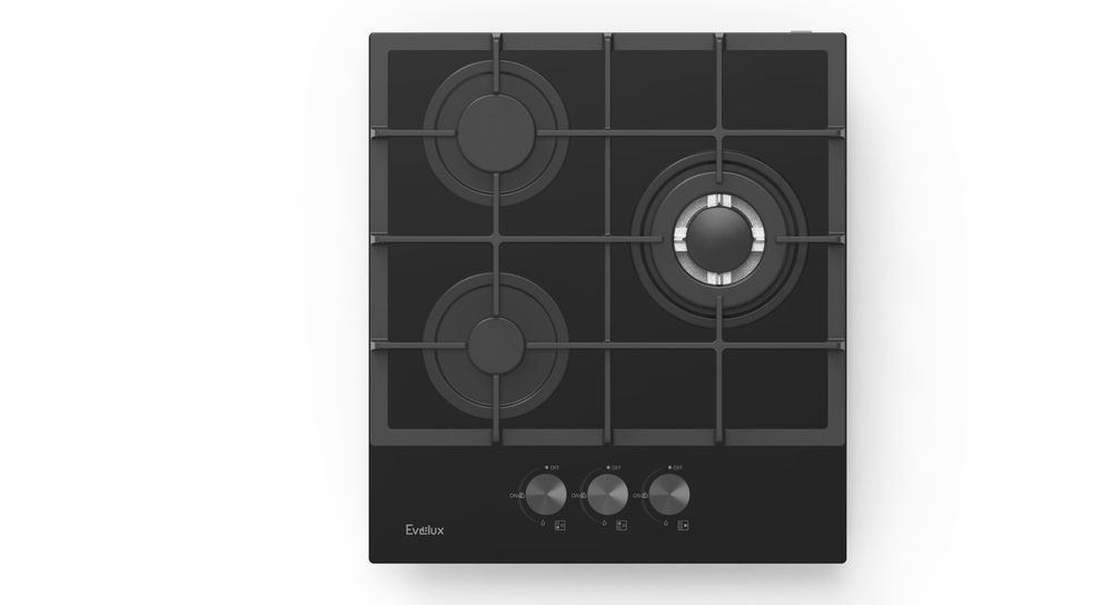 Фото товара: Evelux HEG 425 BG газовая поверхность