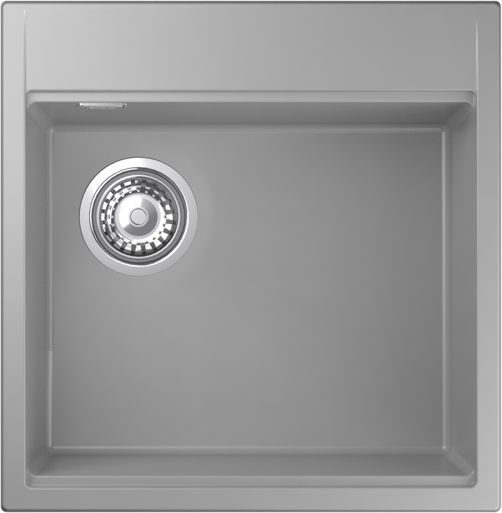 Фото товара: Rivelato TESORO TR-505-L grigio metallizz, мойка, гранит, серый металлик