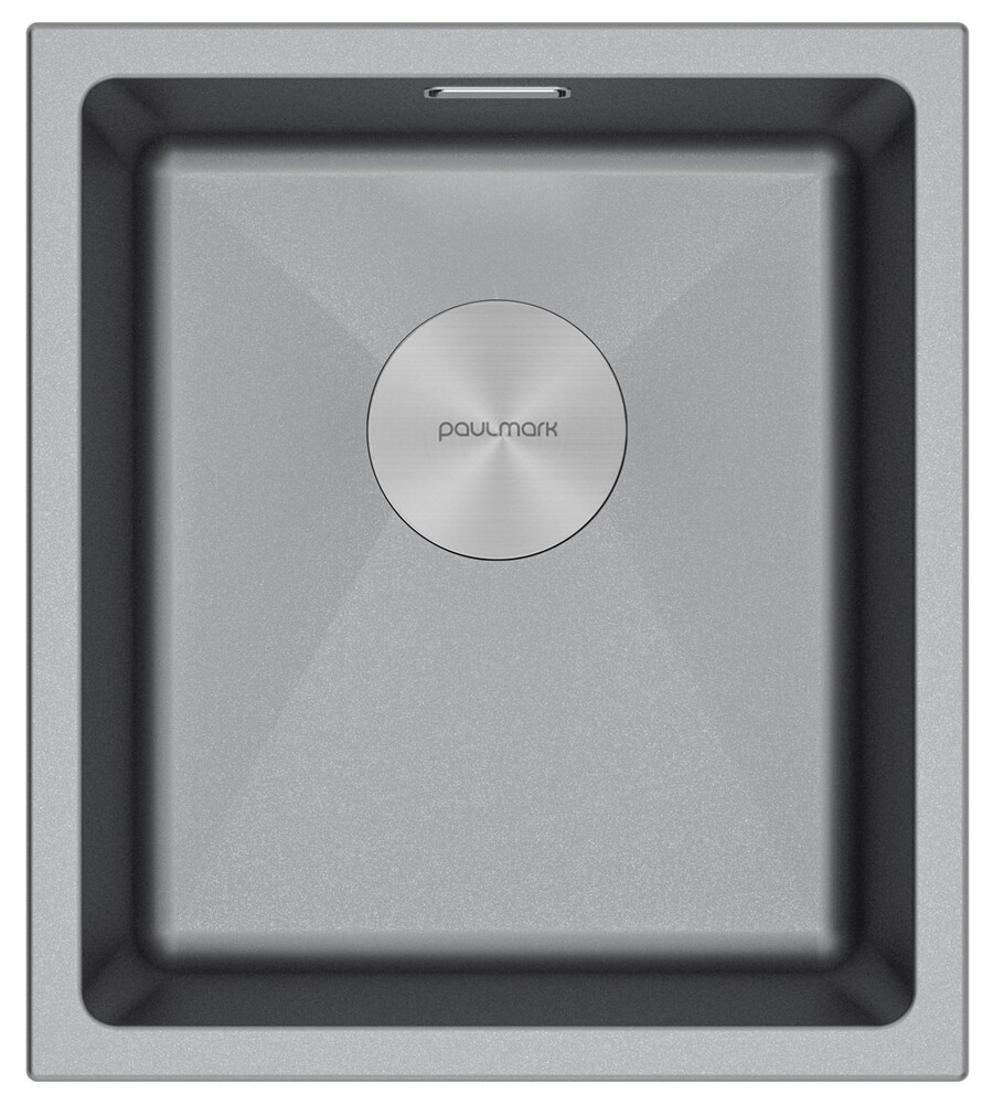 Фото товара: Paulmark LUMI 41UNI, мойка, гранит, серый металлик
