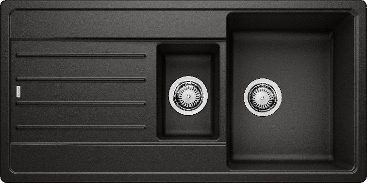 Фото товара: Blanco Legra 6S, мойка, гранит, черный