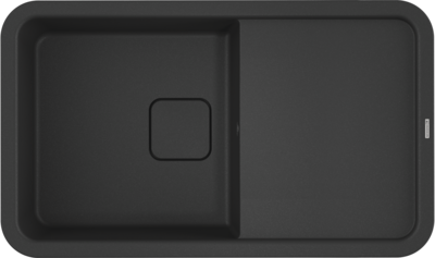 Фото товара: Omoikiri Tasogare 86-BL, мойка, гранит, черный