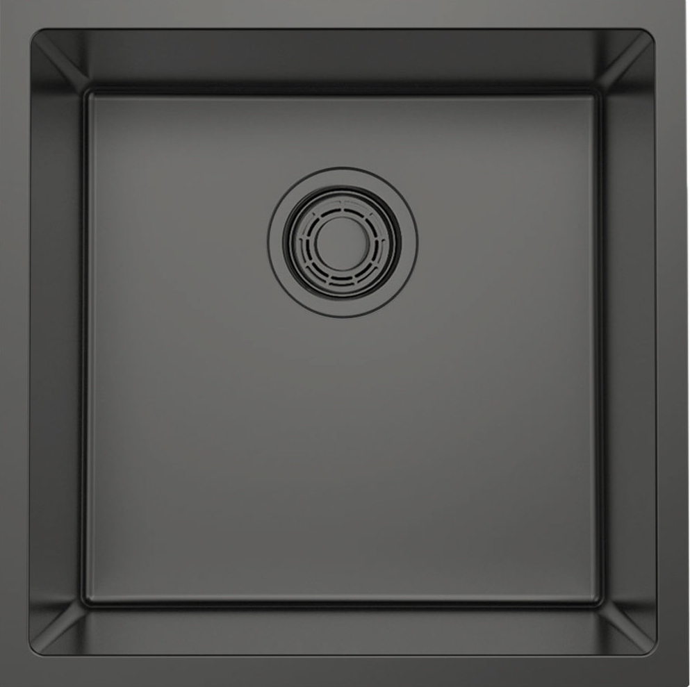 Детальное фото товара: Omoikiri Tadzava 44-U/I-Ultra-GM, мойка, вороненая сталь
