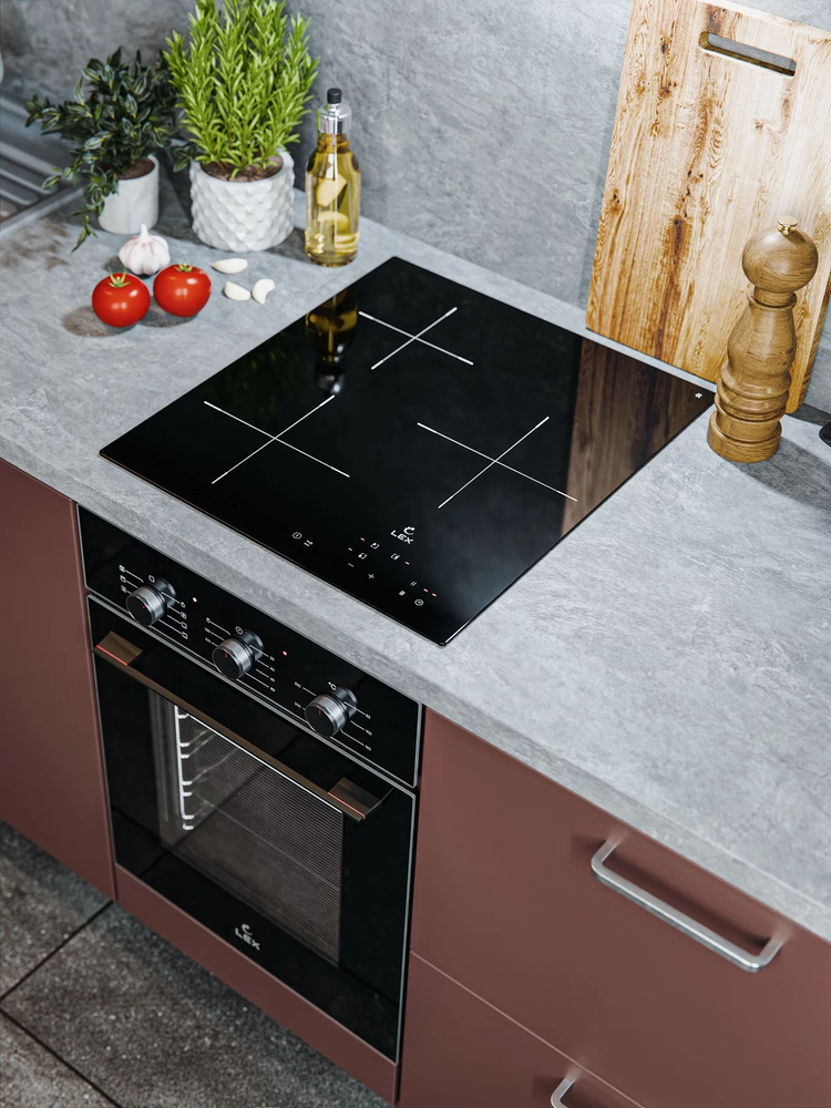 LEX EVI 430A BL Детальное фото товара: LEX EVI 430A BL индукционная поверхность