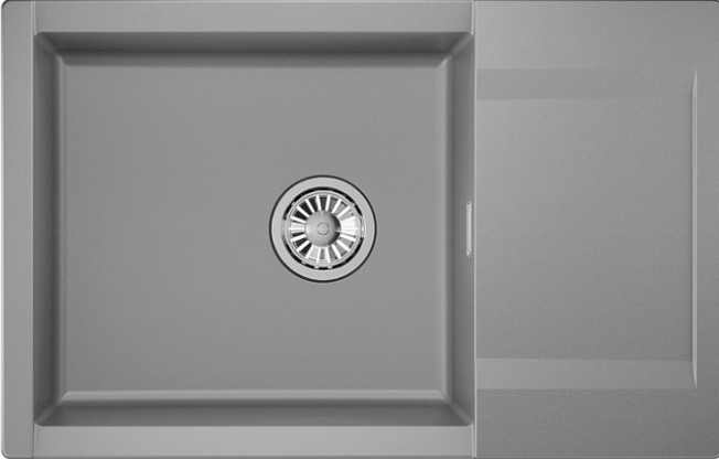 Фото товара: GRANULA ES-7807 мойка, гранит, алюминиум