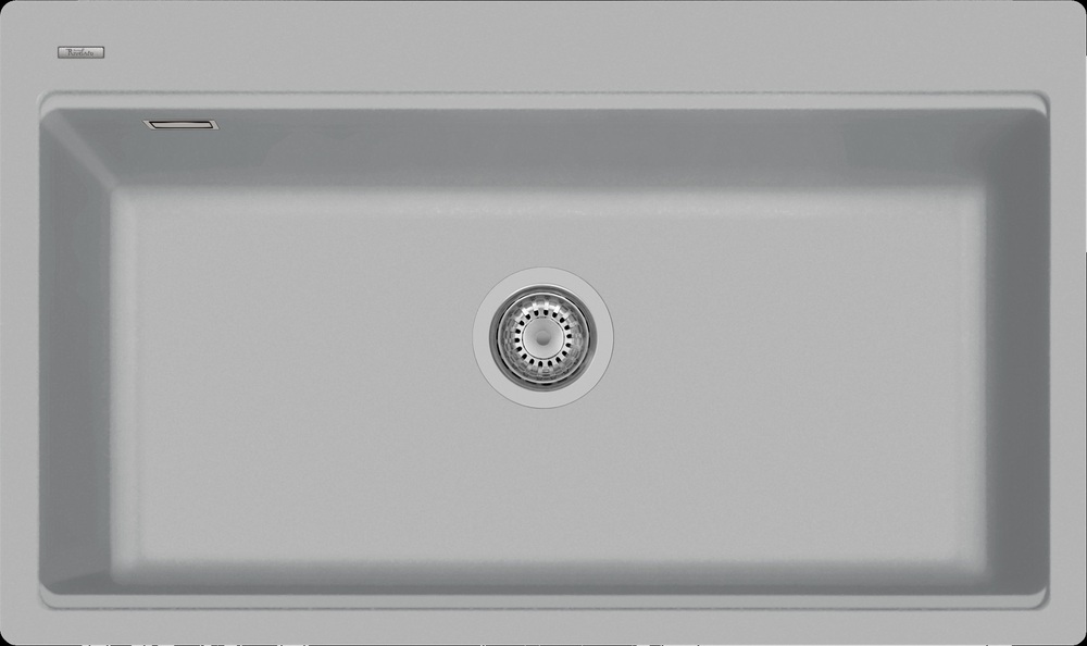 Фото товара: Rivelato FONDE FN-8638 grigio puro, мойка, керамика, серый