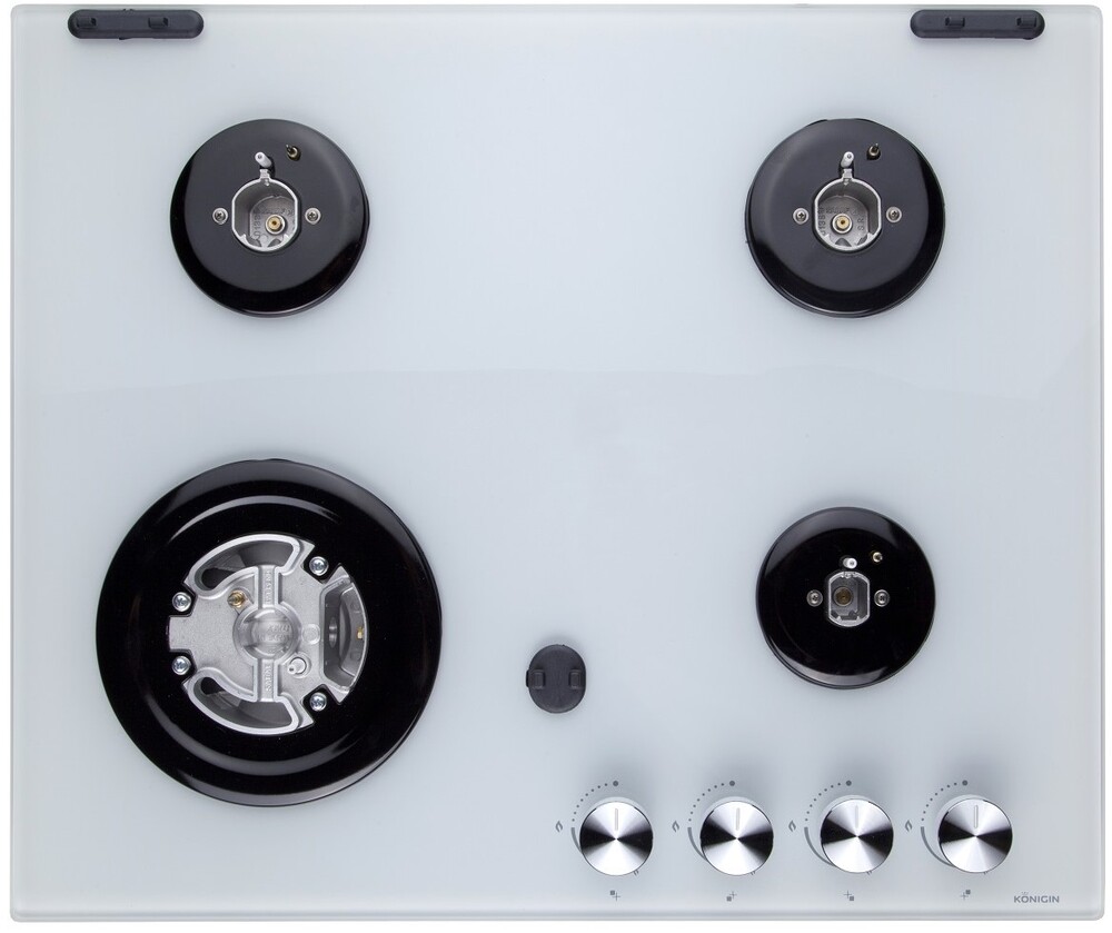 Konigin Blaze 604 WHGW Детальное фото товара: Konigin Blaze 604 WHGW газовая поверхность