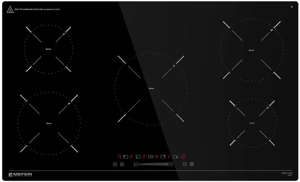 Детальное фото товара: MEFERI MIH905BK POWER индукционная поверхность